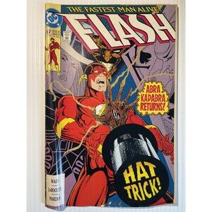 Flash Abra Kadabra Returns! Hat Trick! No.67 (1992) DC Comics • Waid, Marzan